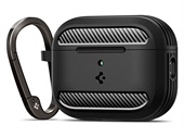 Spigen Rugged Armor, matte black - AirPods Pro 3